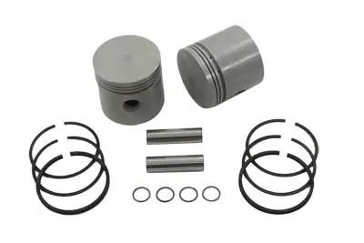 Eastern 3-7/16 Inch Piston Set .070 Oversize for Harley Davidson ULH Engines by Eastern