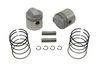Motorshop Replica 1000cc Piston Set .070 Oversize for Harley Davidson XL Models by Motorshop