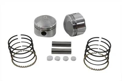 S&S Cycle 74 Inch Overhead Valve Forged Piston Set for Harley Davidson FL by S&S Cycle