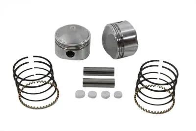 S&S Cycle 74 inch Overhead Valve Forged Piston Set .060 Oversize for Harley Davidson FL Models by S&S Cycle