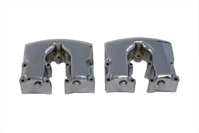 Motorshop Chrome Finish Rocker Box Assembly for Harley Davidson FL 1966-1975 by Motorshop
