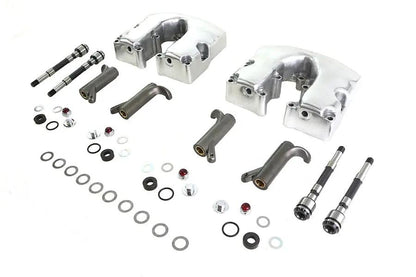 Motorshop Shovelhead Rocker Box Assembly Polished Finish for Harley Davidson FL (1966-1975) by Motorshop