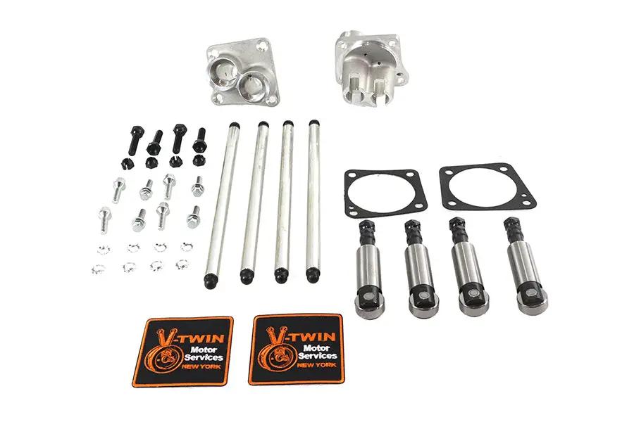 Sifton Solid Tappet Kit Alloy Finish for Harley Davidson FL (1948-1957) by Sifton