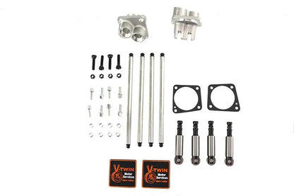 Sifton Solid Tappet Kit Alloy Finish for Harley Davidson FL (1948-1957) by Sifton