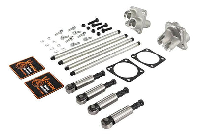 Sifton Solid Tappet Kit Alloy Finish for Harley Davidson FL (1948-1957) by Sifton