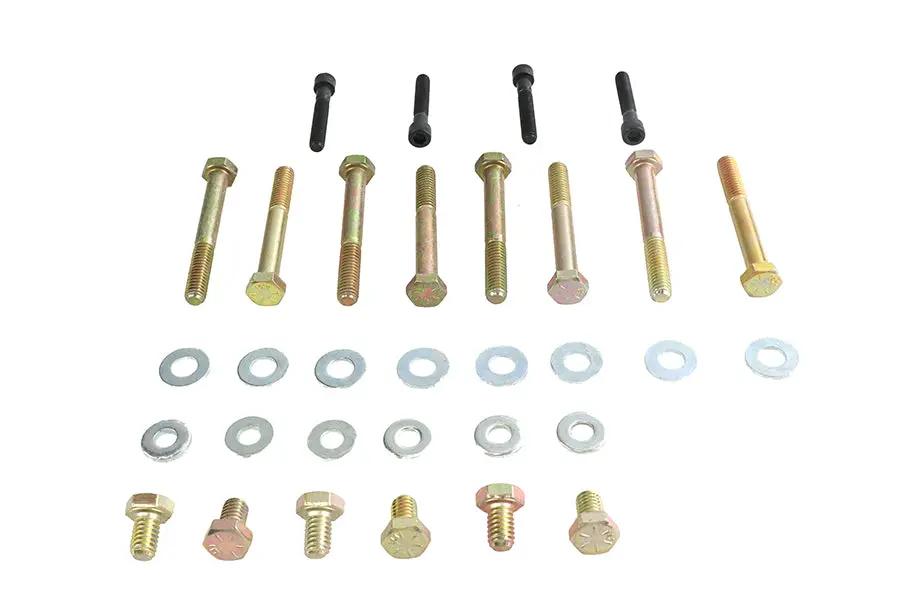 Motorshop Lower Rocker Box Cover Hardware Kit for Harley Davidson FXST by Motorshop