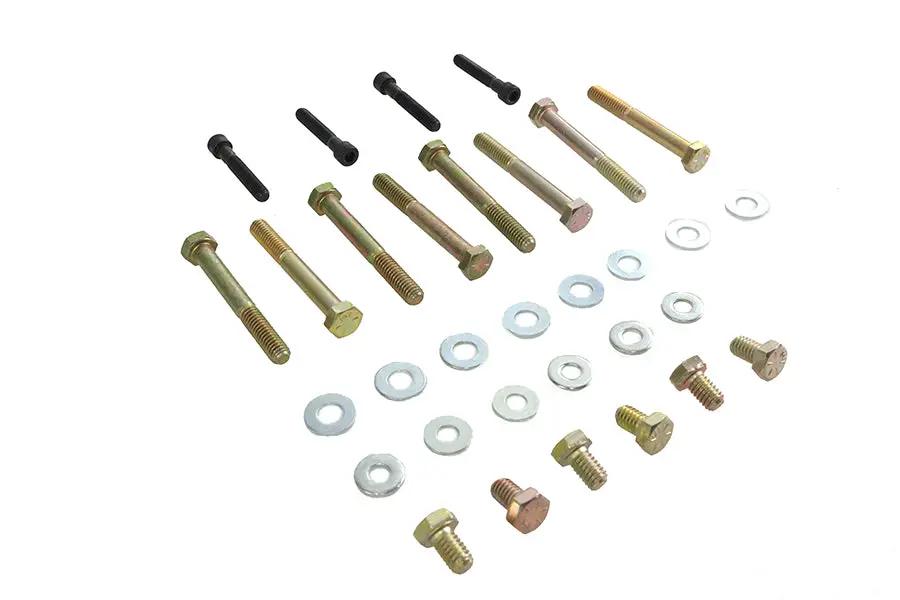 Motorshop Lower Rocker Box Cover Hardware Kit for Harley Davidson FXST by Motorshop