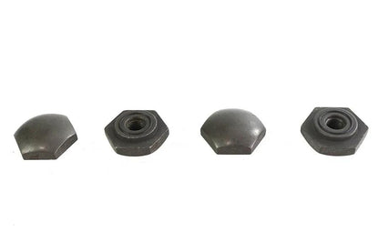 Colony Parkerized Rocker Arm Shaft Nuts for Harley Davidson EL and FL Models (Part #7110-8 PARKERIZ) by Colony