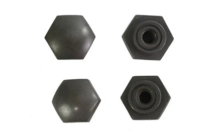 Colony Parkerized Rocker Arm Shaft Nuts for Harley Davidson EL and FL Models (Part #7110-8 PARKERIZ) by Colony