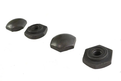 Colony Parkerized Rocker Arm Shaft Nuts for Harley Davidson EL and FL Models (Part #7110-8 PARKERIZ) by Colony