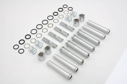 Motorshop TC-88 Pushrod Cover Kit Chrome for Harley Davidson FXST (1999-2008) by Motorshop
