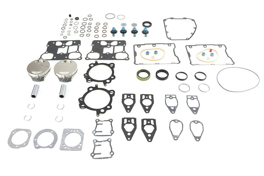 Wiseco Twin Cam 110 Inch Big Bore Piston Kit for Harley Davidson by Wiseco