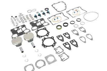 Wiseco Twin Cam 110 Inch Big Bore Piston Kit for Harley Davidson by Wiseco