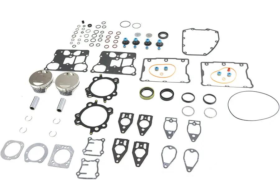 Wiseco Twin Cam 110 Inch Big Bore Piston Kit for Harley Davidson by Wiseco