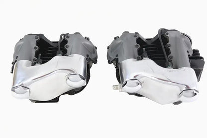 Motorshop Cylinder Head Set with Rocker Assembly for Harley Davidson FL and EL Models by Motorshop