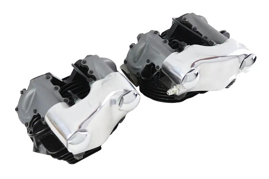 Motorshop Cylinder Head Set with Rocker Assembly for Harley Davidson FL and EL Models by Motorshop