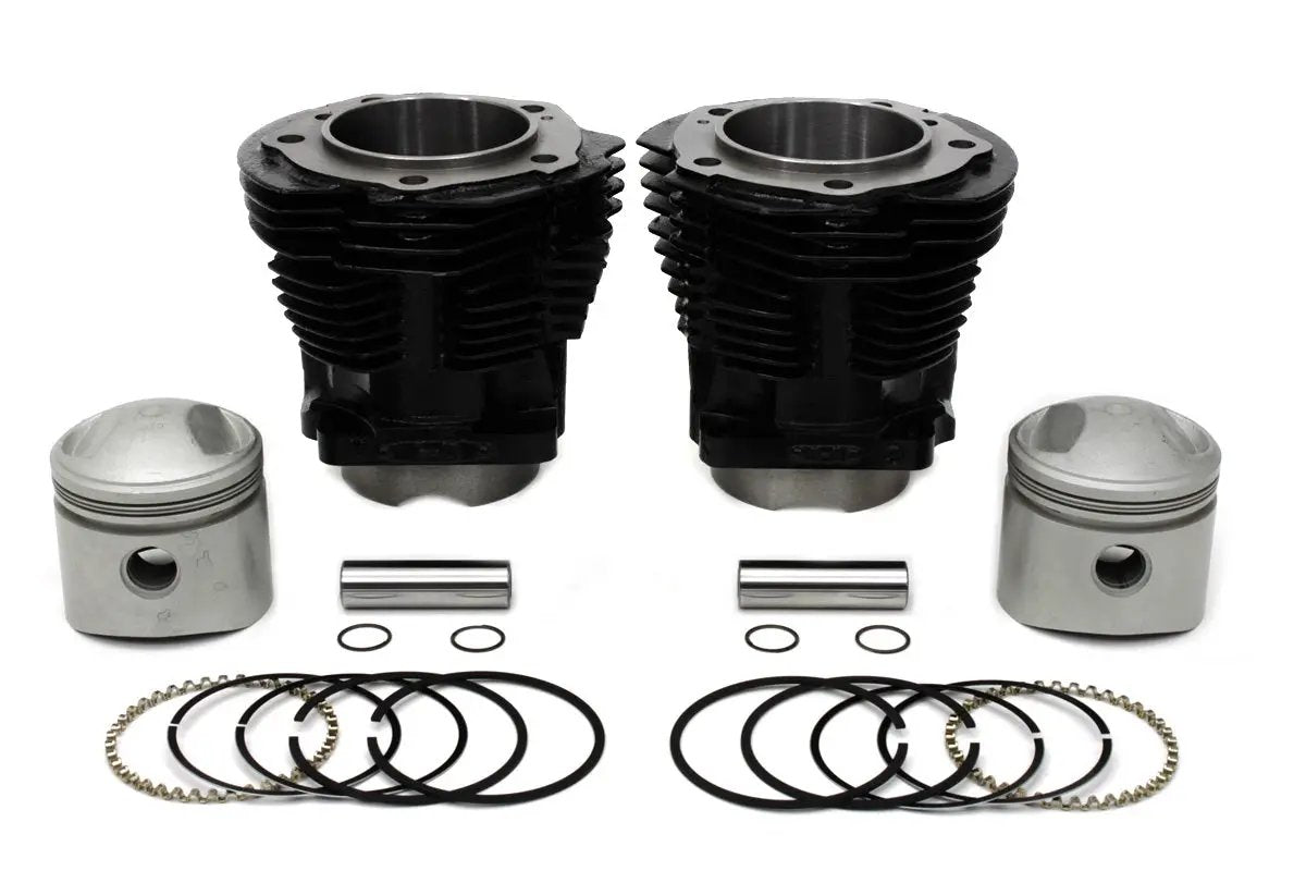 Motorshop Replica 74 Inch Panhead Cylinder Piston Kit for Harley Davidson FL (1948-1952) by Motorshop
