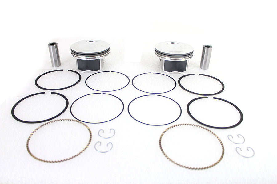 Motorshop 103 Inch Twin Cam Piston Kit for Harley Davidson FXST