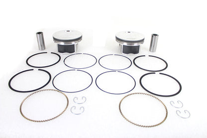 Motorshop 103 Inch Twin Cam Piston Kit for Harley Davidson FXST
