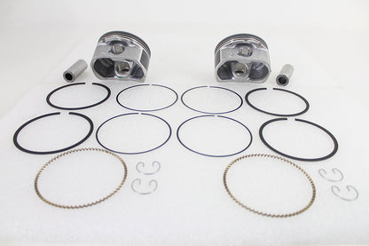 Motorshop 103 Inch Twin Cam Piston Kit for Harley Davidson FXST