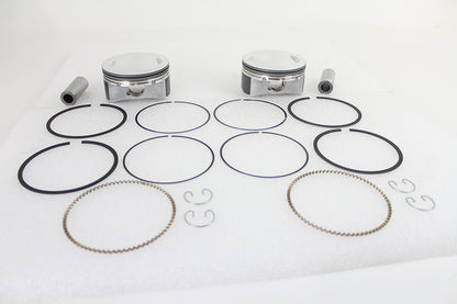 Motorshop 103 Inch Twin Cam Piston Kit for Harley Davidson FXST