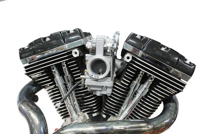 V-Twin Black Titanium TC-88 Rocker Box Cover Set for Harley Davidson FLST Models by V-Twin