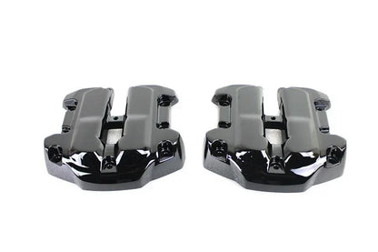 Motorshop M8 Titanium Rocker Box Cover Set for Harley Davidson FLT (2017-2026) by Motorshop