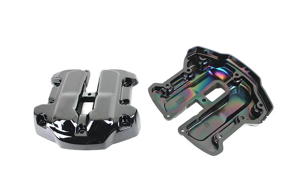 Motorshop M8 Titanium Rocker Box Cover Set for Harley Davidson FLT (2017-2026) by Motorshop