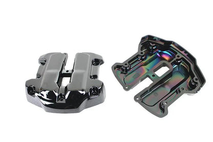 Motorshop M8 Titanium Rocker Box Cover Set for Harley Davidson FLT (2017-2026) by Motorshop