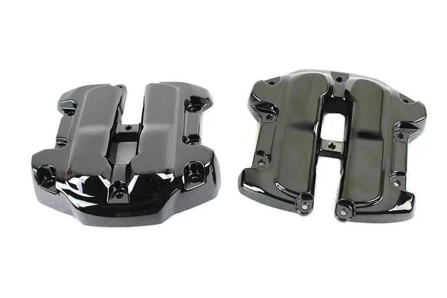Motorshop M8 Titanium Rocker Box Cover Set for Harley Davidson FLT (2017-2026) by Motorshop
