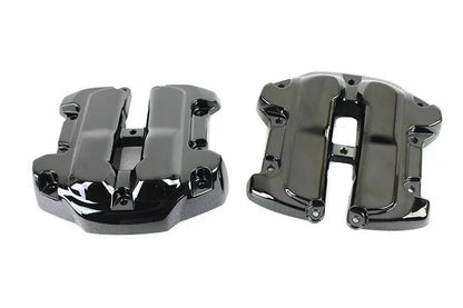 Motorshop M8 Titanium Rocker Box Cover Set for Harley Davidson FLT (2017-2026) by Motorshop