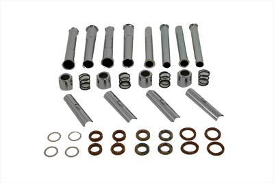 V-Twin 08290 Stroker Pushrod Cover Kit for 1966-1975 Harley-Davidson FL