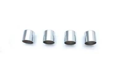 Motorshop Chrome Pushrod Cover Spring Cup Set for Harley Davidson Models - Part 13148C by Motorshop