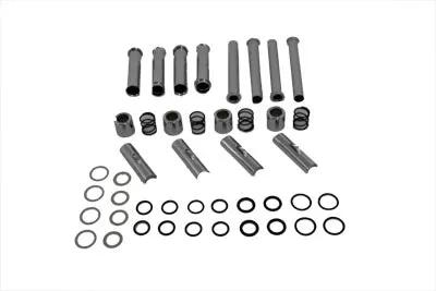 Motorshop Chrome Pushrod Cover Kit for Harley Davidson XL (1986-1989) – Part 77334A by Motorshop