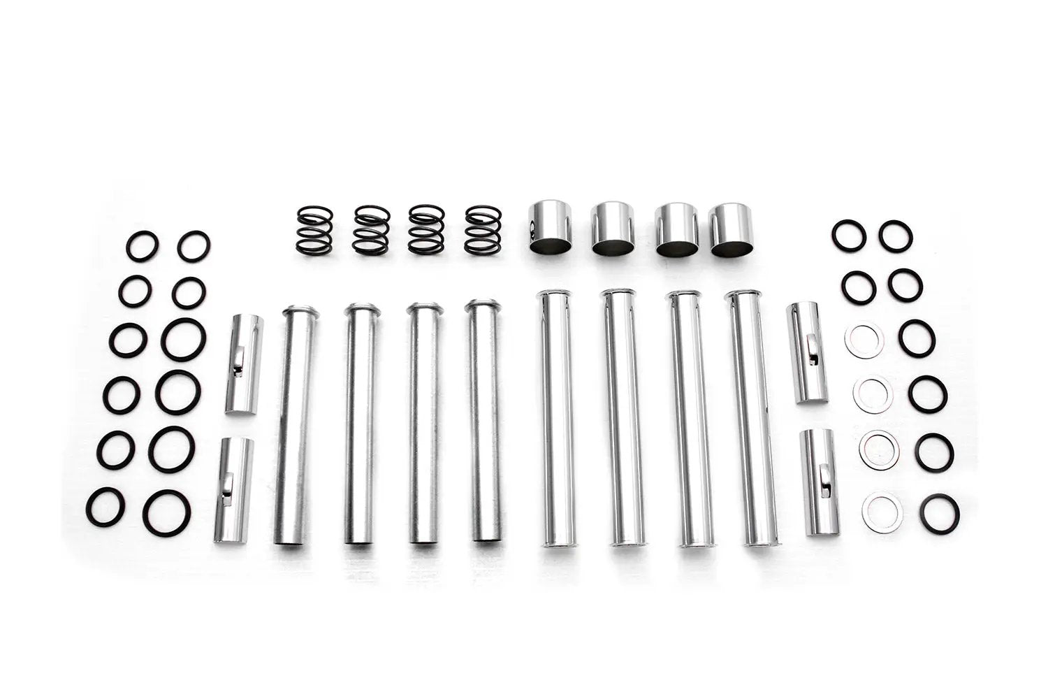 Motorshop Chrome Pushrod Cover Kit for Harley Davidson XL (Part #75729) by Motorshop