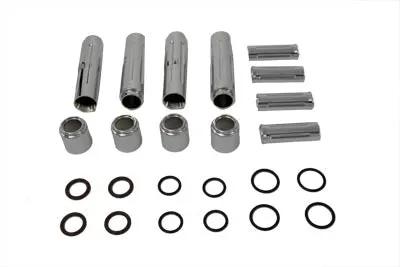 Motorshop Pushrod Cover Set for Harley Davidson FXST (1999-2008) by Motorshop