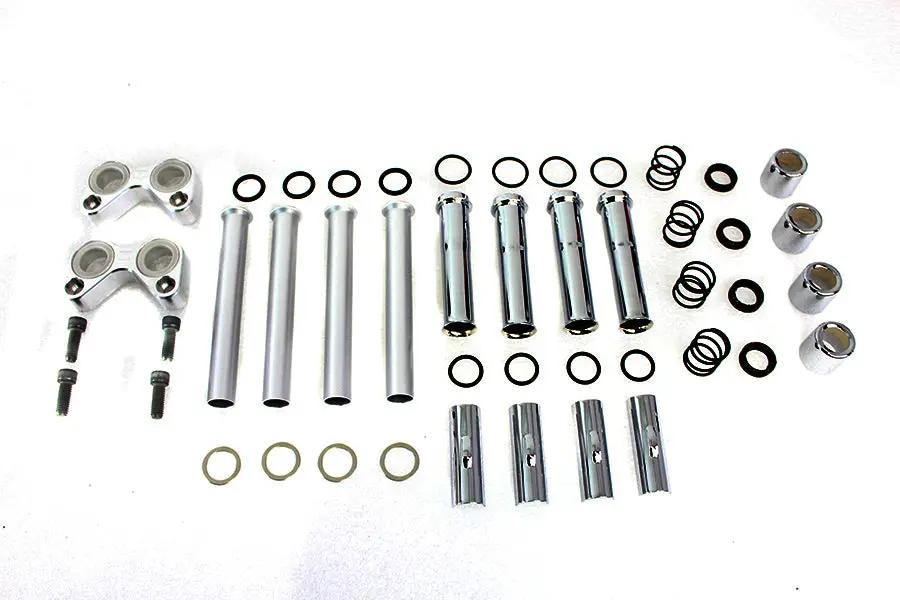 V-Twin XL Pushrod Cover Kit for Harley Davidson XL Models by V-Twin