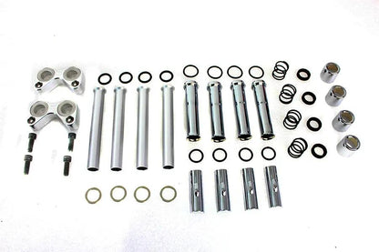 V-Twin XL Pushrod Cover Kit for Harley Davidson XL Models by V-Twin