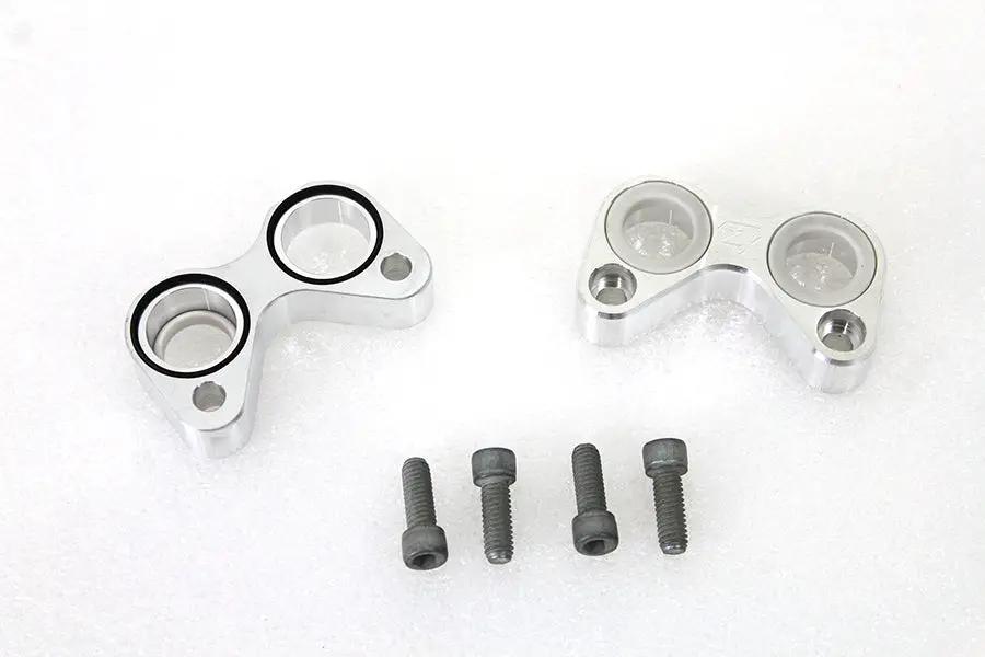 Motorshop XL Tappet Base Set Natural Alloy for Harley Davidson XL (1991-2000) by Motorshop