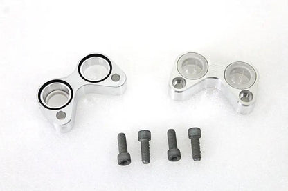 Motorshop XL Tappet Base Set Natural Alloy for Harley Davidson XL (1991-2000) by Motorshop