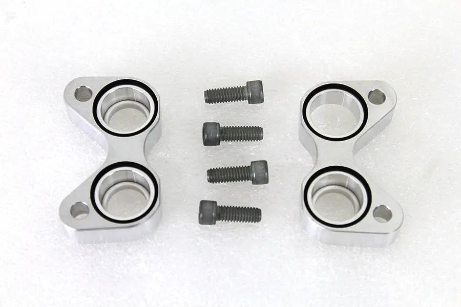 Motorshop XL Tappet Base Set Natural Alloy for Harley Davidson XL (1991-2000) by Motorshop