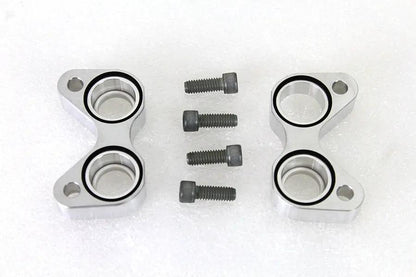 Motorshop XL Tappet Base Set Natural Alloy for Harley Davidson XL (1991-2000) by Motorshop