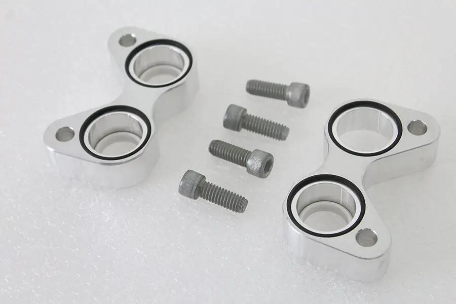 Motorshop XL Tappet Base Set Natural Alloy for Harley Davidson XL (1991-2000) by Motorshop