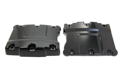 Motorshop Top Rocker Box Gloss Black Cover Set for Harley Davidson FXST (1999-2008) by Motorshop