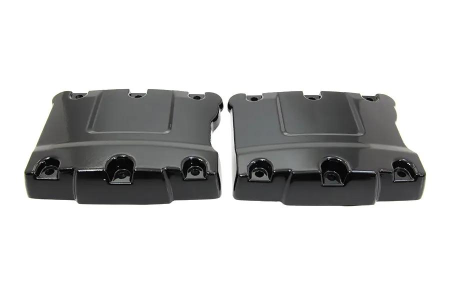 Motorshop Top Rocker Box Gloss Black Cover Set for Harley Davidson FXST (1999-2008) by Motorshop
