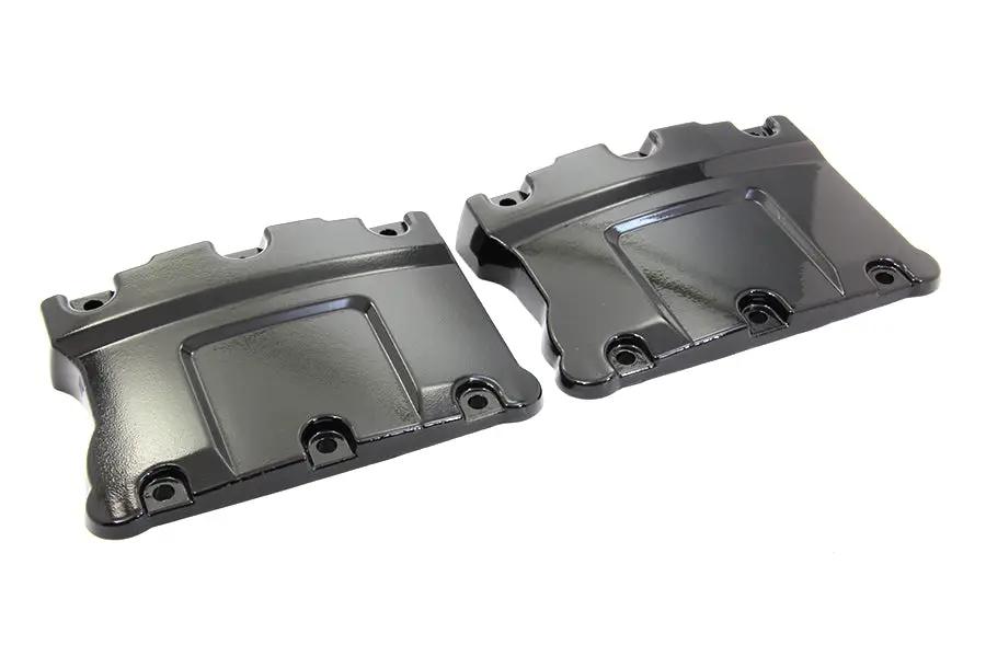 Motorshop Top Rocker Box Gloss Black Cover Set for Harley Davidson FXST (1999-2008) by Motorshop
