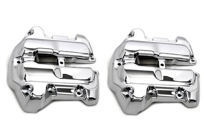 Motorshop M8 Rocker Box Cover Set Chrome for Harley Davidson FLT Models 2017-2026 by Motorshop