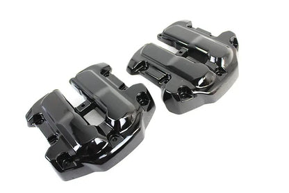 Motorshop M8 Rocker Box Cover Set Black for Harley Davidson FLT (2017-2026) by Motorshop