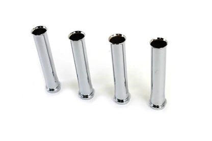Motorshop M8 Lower Pushrod Cover Set Chrome for Harley Davidson FLT (2017-2026) by Motorshop