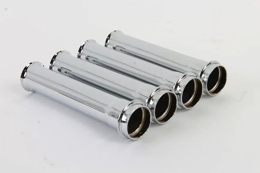 Motorshop M8 Lower Pushrod Cover Set Chrome for Harley Davidson FLT (2017-2026) by Motorshop